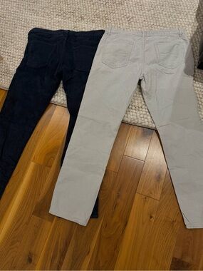 2 Pairs J CREW 484 Slim Corduroy 5 Pocket Pant 31/30 & 32/30